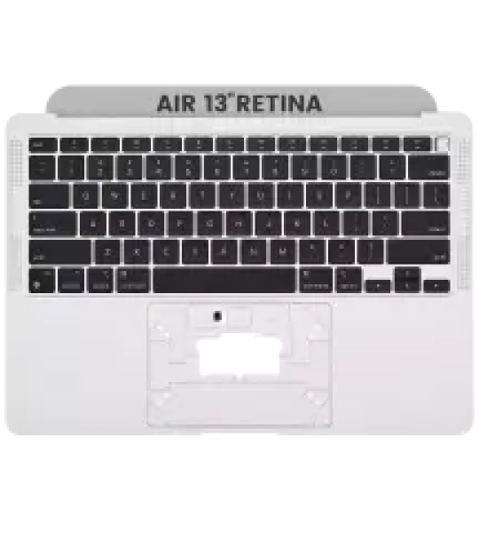 Apple Macbook Air 13 (A2337) M1 Top Case with Keyboard (US English) - Silver Pulled