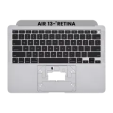 Apple Macbook Air 13 (A2337) M1 Top Case with Keyboard (US English) - Space Gray Pulled A