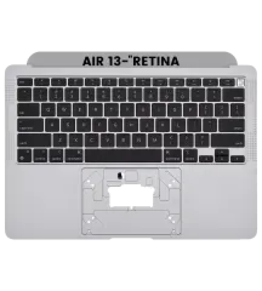 Apple Macbook Air 13 (A2337) M1 Top Case with Keyboard (US English) - Space Gray Pulled A