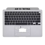 Apple Macbook Air 13 (A2337) M1 Top Case with Keyboard (US English) - Space Gray SVP