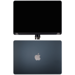 Apple MacBook Air 13.6 M2 (A2681) Display Complete with Housing - Midnight Pulled A