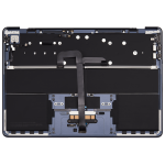Apple MacBook Air 13.6 M2 (A2681) Top Case with Keyboard & Battery (US English) - Midnight OEM-Equivalent