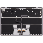 Apple MacBook Air 13.6 M2 (A2681) Top Case with Keyboard & Battery (US English) - Space Gray OEM-Equivalent