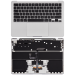 Apple MacBook Air 13.6 M2 (A2681) Top Case with Keyboard & Battery (US English) - Silver OEM-Equivalent