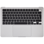 Apple MacBook Air 13.6 M2 (A2681) Top Case with Keyboard & Battery (UK English) - Silver OEM-Equivalent