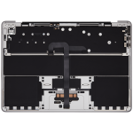 Apple MacBook Air 13.6 M2 (A2681) Top Case with Keyboard & Battery (UK English) - Silver OEM-Equivalent
