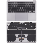Apple MacBook Air 13.6 M2 (A2681) Top Case with Keyboard & Battery (UK English) - Space Gray OEM-Equivalent