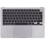Apple MacBook Air 13.6 M2 (A2681) Top Case with Keyboard & Battery (UK English) - Space Gray OEM-Equivalent