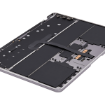Apple MacBook Air 13.6 M2 (A2681) Top Case with Keyboard & Battery (UK English) - Space Gray OEM-Equivalent