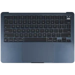 Apple Macbook Air 13 (A3113) Top Case with Keytboard & Battery (US English) - Midnight OEM-Equivalent