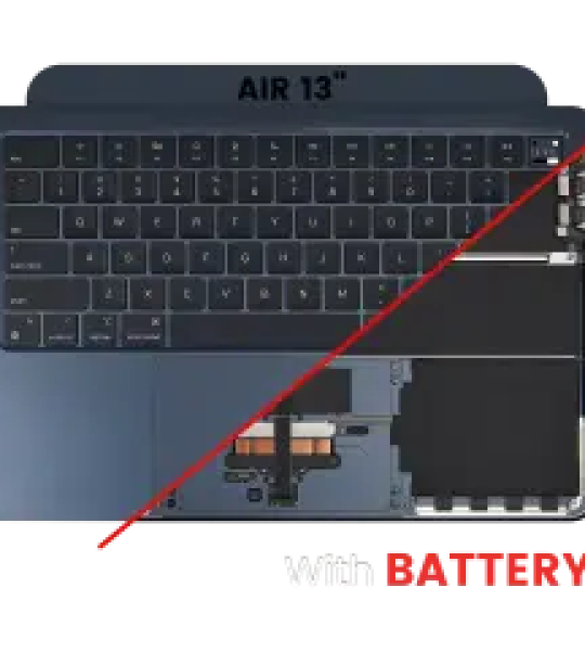 Apple Macbook Air 13 (A3113) Top Case with Keytboard & Battery (US English) - Midnight OEM-Equivalent