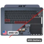 Apple Macbook Air 15 (A2941) Top Case with Keyboard & Battery - Midnight OEM-Equivalent