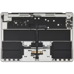 Apple Macbook Air 15 (A3114) Top Case with Keyboard & Battery (US English) - Silver OEM-Equivalent