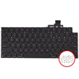 Apple Macbook Air 15 (A3114) Keyboard with Backlight & Screws (US English) OEM-Equivalent