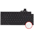 Apple Macbook Air 15 (A3241) Keyboard with Backlight & Screws (US English) OEM-Equivalent