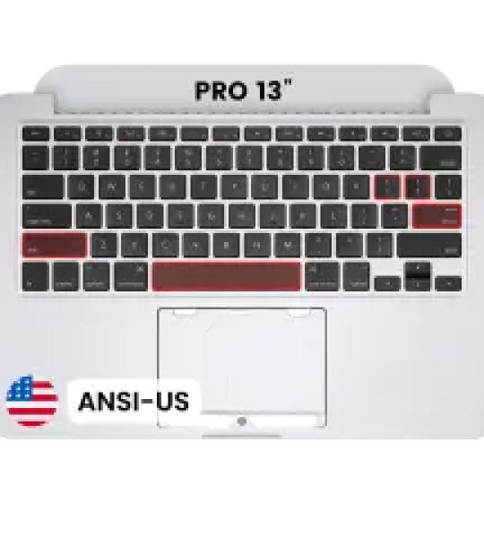 Apple MacBook Pro 13" (A1425) Top Case with Keyboard (US English) Pulled A