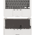 Apple MacBook Pro 13" (A1502) (2015) Top Case with Keyboard (US English) - Silver Pulled