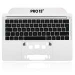 Apple Macbook Pro 13 (A1706) Top Case with Keyboard & Touchbar (UK English) - Silver Pulled