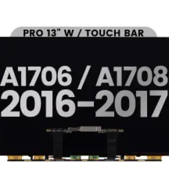 Apple Macbook Pro 13 (A1706 / A1708) Display (No Frame) OEM-Equivalent