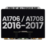 Apple Macbook Pro 13 (A1706 / A1708) Display (No Frame) OEM-Equivalent