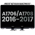Apple Macbook Pro 13 (A1706 / A1708) Display Complete with Housing - Silver Pulled B