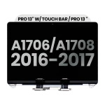 Apple Macbook Pro 13 (A1706 / A1708) Display Complete with Housing - Silver Pulled A