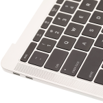 Apple Macbook Pro 13 (A1708) Top Case with Keyboard (US English) - Silver Pulled