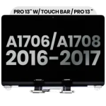 Apple Macbook Pro 13 (A1706 / A1708) Display Complete with Housing - Silver Pulled B
