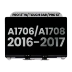 Apple Macbook Pro 13 (A1706 / A1708) Display Complete with Housing - Space Gray Pulled A