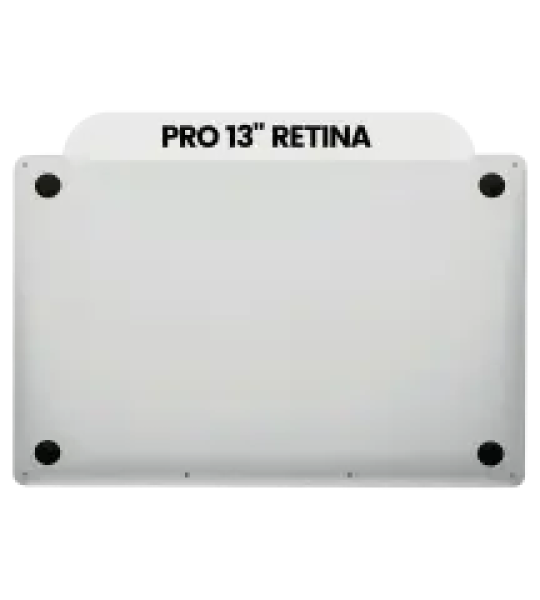 Apple Macbook Pro 13 (A1708) Bottom Case - Silver Pulled