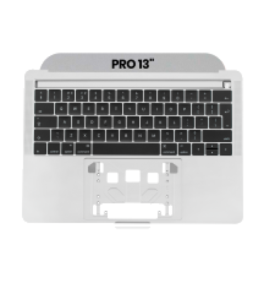Apple Macbook Pro 13 (A1989) Top Case with Keyboard (UK English) - Space Gray Pulled