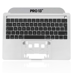Apple Macbook Pro 13 (A1989) Top Case with Keyboard (UK English) - Space Gray Pulled