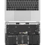 Apple Macbook Pro 13 (A1989) Top Case with Keyboard & Battery (US English) - Space Gray Pulled