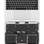 Apple Macbook Pro 13 (A1989) Top Case with Keyboard & Battery (US English) - Silver Pulled