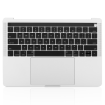 Apple Macbook Pro 13 (A1989) Top Case with Keyboard & Battery (US English) - Silver Pulled