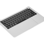 Apple Macbook Pro 13 (A1989) Top Case with Keyboard & Battery (US English) - Silver Pulled