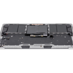 Apple Macbook Pro 13 (A1989) Top Case with Keyboard & Battery (US English) - Silver Pulled