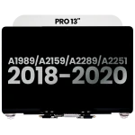 Apple Macbook Pro 13 (A1989 / A2159 / A2289) Display Complete with Housing - Silver Pulled A