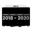 Apple Macbook Pro 13 (A1989 / A2159 / A2289) Display Complete with Housing - Silver Pulled B