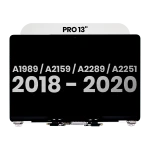 Apple Macbook Pro 13 (A1989 / A2159 / A2289) Display Complete with Housing - Silver Pulled B
