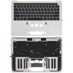 Apple Macbook Pro 13 (A1989) Top Case with Keyboard (US English) - Silver Pulled
