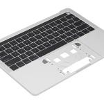 Apple Macbook Pro 13 (A1989) Top Case with Keyboard (US English) - Silver Pulled