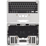 Apple Macbook Pro 13 (A2251) Top Case with Keyboard - Silver OEM-Equivalent
