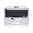 Apple Macbook Pro 13 (A2289) Top Case with Keyboard (UK English) - Silver Pulled