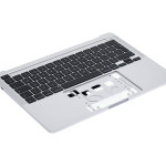 Apple Macbook Pro 13 (A2289) Top Case with Keyboard (UK English) - Silver Pulled