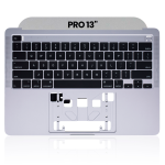 Apple Macbook Pro 13 (A2289) Top Case with Keyboard (US English) - Space Gray Pulled