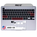 Apple Macbook Pro 13 (A2289) Top Case with Keyboard (US English) - Space Gray Pulled