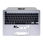 Apple Macbook Pro 13 (A2289) Top Case with Keyboard (US English) - Space Gray Pulled