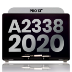 Apple Macbook Pro 13 M1 (A2338) Display Complete with Housing - Space Gray Pulled B