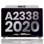 Apple Macbook Pro 13 M1 (A2338) Display Complete with Housing - Space Gray Pulled B